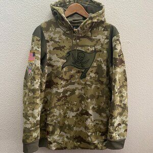 Tampa Bay Buccaneers NFL 2022 Salute To Service Nike On Field Sweatshirt Large